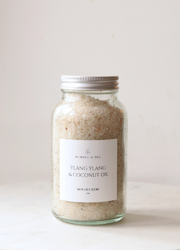 Ylang Ylang & Coconut Oil Bath Salts